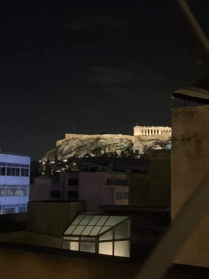 Super Loft With Acropolis View Apartman Athén Kültér fotó