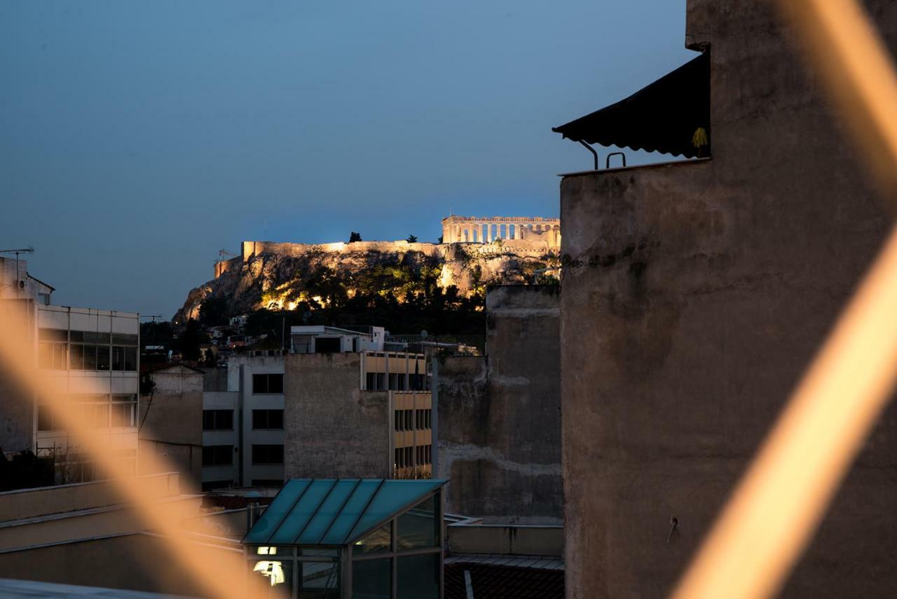Super Loft With Acropolis View Apartman Athén Kültér fotó